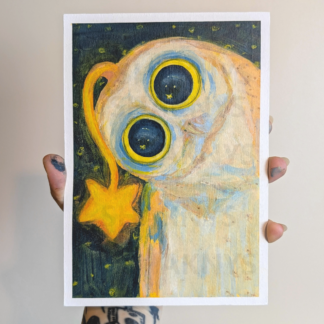 “Starry Owl” - Giclée Print