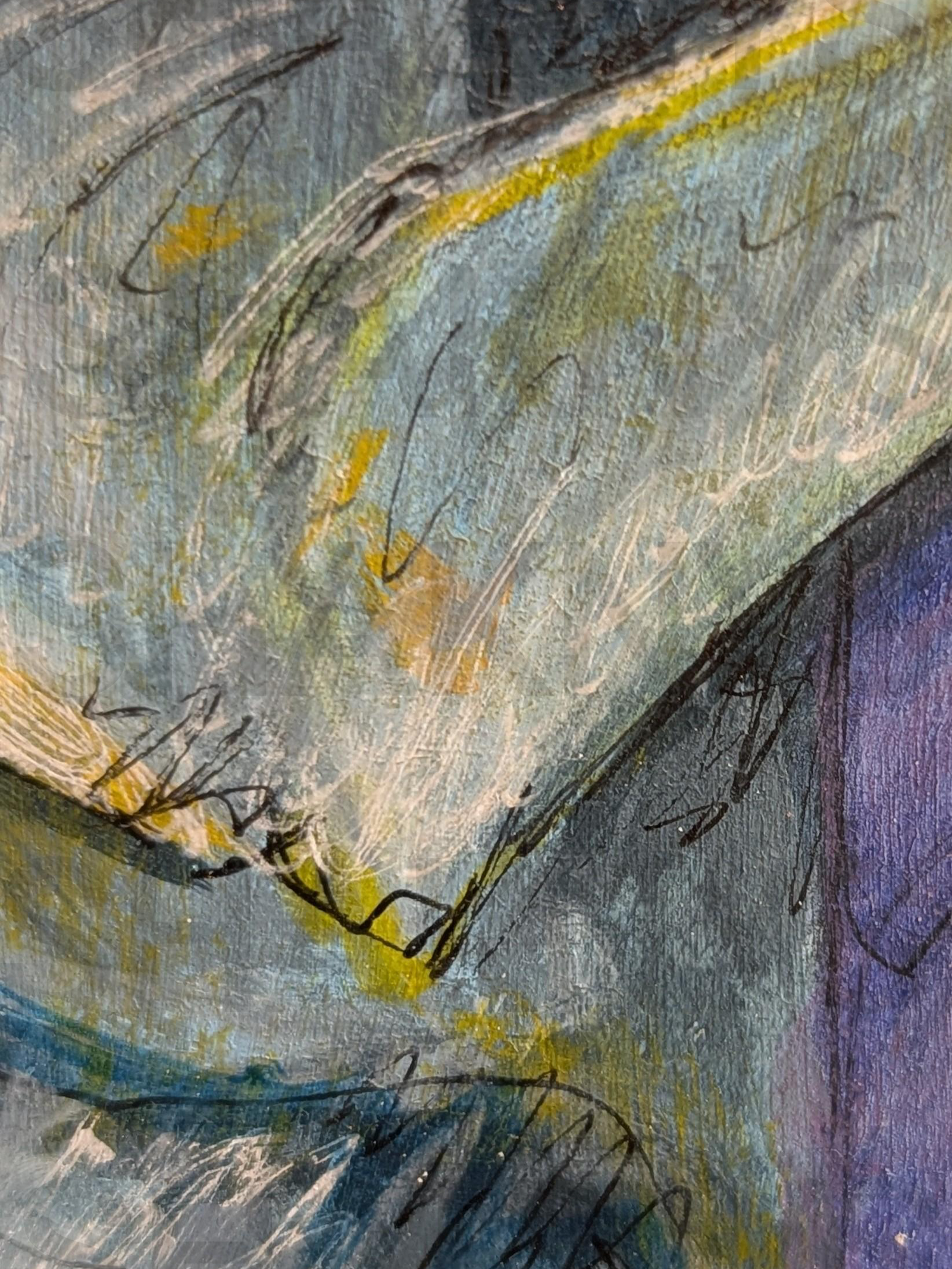 “Starry Cat #1” - Giclée Print (Copy) - Image 2